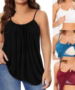 New Women Camisole With Built in Bra