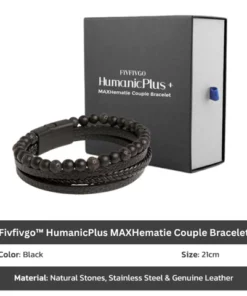 Oveallgo™ HumanicPlus Hematie Vitality Couple Bracelet