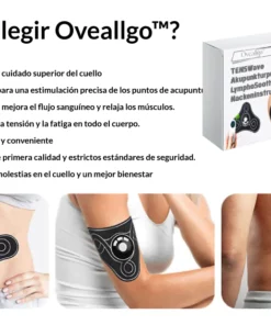 Oveallgo™ Instrumento Cervical LymphoSoothe con Acupuntura TENSWave