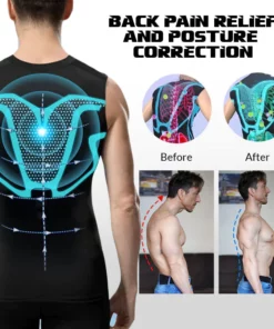 Oveallgo™ IntelliFit KUNZMAN Bulk Up Chest Compression Tank Top