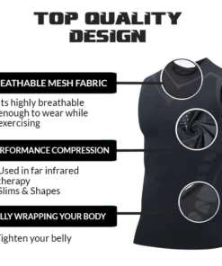 Oveallgo™ IntelliFit KUNZMAN Bulk Up Chest Compression Tank Top