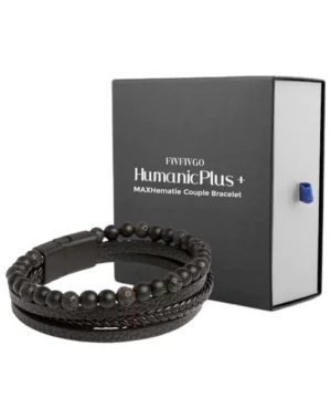 Oveallgo™ PROMAX HumanicPlus Hematie Couple Bracelet