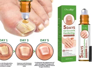 Oveallgo™ Rodillo reparador de endurecimiento y crecimiento de uñas de 5 días