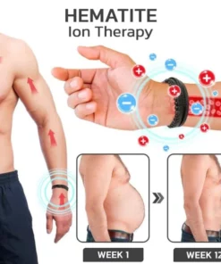 Alternative view of Oveallgo™ Ultra HumanicPlus MAXHematie Couple Bracelet