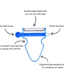 PeelX™ Veggie Peeler Trio Set