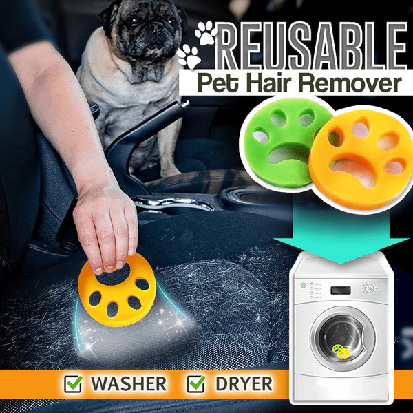 Reusable Pet Hair Remover Filter sa Paglalaba