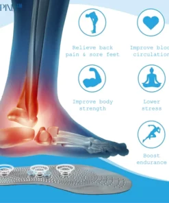 Ricpind MagneticTherapy SwellReduce Acupressure Insoles