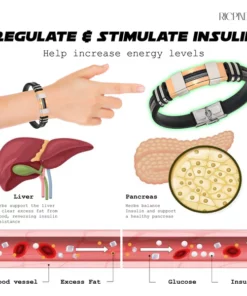 Ricpind ProRelief TitaniumION SugarControl Wristband