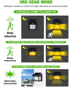 SUNLIGHT Outdoor Solar Power Lamp