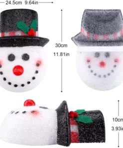 Snowman Porch Light Covers