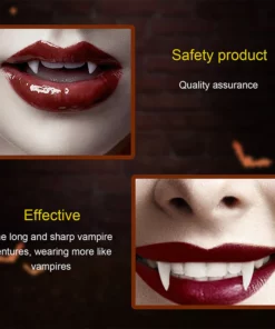 VampFlex™ Хэллоуинге арналған тартылатын вампир тістері