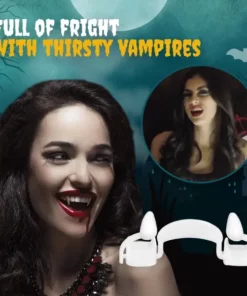 VampFlex™ Halloween Retractable Vampire Fangs
