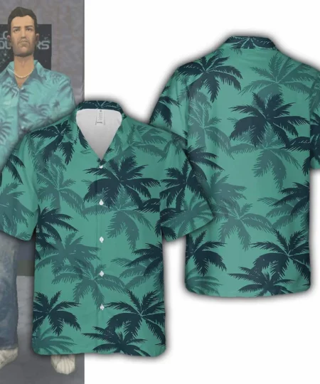 Camisa Havaiana Vice City