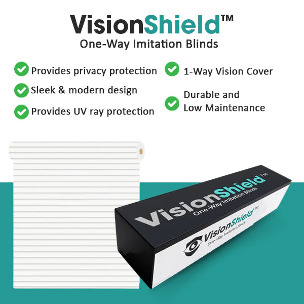 VisionShield™ One-Way Imitation Blind
