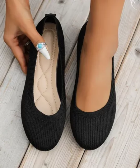 Zapatos casuales antideslizantes con soporte para el arco, cómodos y transpirables para mujer