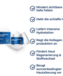 flysmus™ Men's AgeRevive Kollagen-Creme