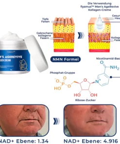 flysmus™ Men's AgeRevive Kollagen-Creme