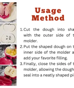 quiche™ One Press Halloween Pie Molder