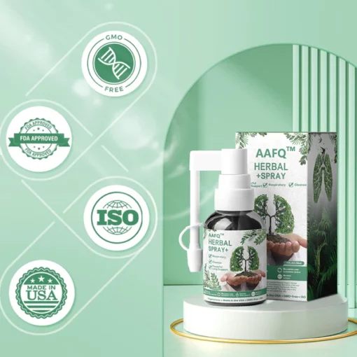 AAFQ™ Spray nettoyant pour poumons à base de plantes Heavenly Mountain Snow Lotus