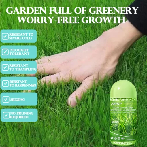AAFQ™植物活力快速生长固体增强剂-草坪救星