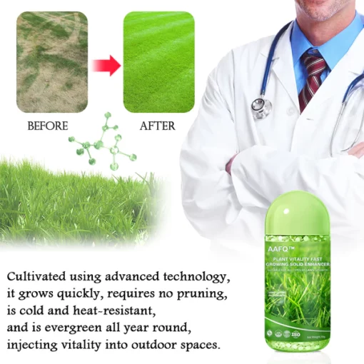 AAFQ™ Plant Vitality, intensificador sólido de crescimento rápido - salvador do gramado