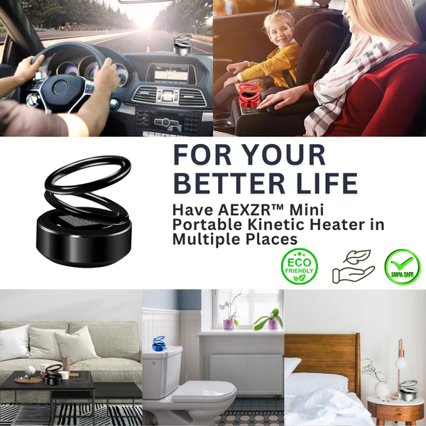 AEXZR™ Mini Portable Kinetic Heater - Wowelo - Your Smart Online Shop