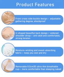 DingCafe™ Shaping Wireless Silk Bra