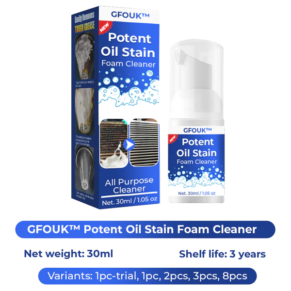 GFOUK™ Potent Oil Stain Foam Cleaner