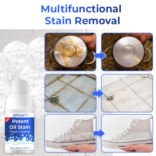 GFOUK™ Potent Oil Stain Foam Cleaner - Image 3
