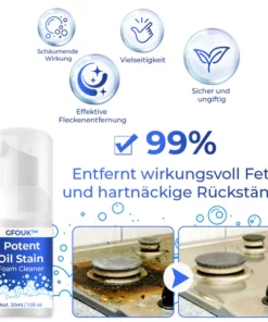 GFOUK™ Wirkungsvoll Ölflecken-Schaumreiniger