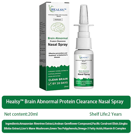 Healsy™ Brain Abnormal Protein Clearance Nasal Spray