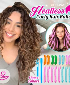 Heatless Curly Hair Roller Kit