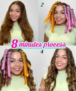 Heatless Curly Hair Roller Kit