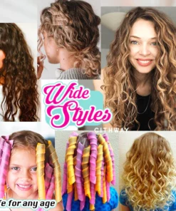 Heatless Curly Hair Roller Kit