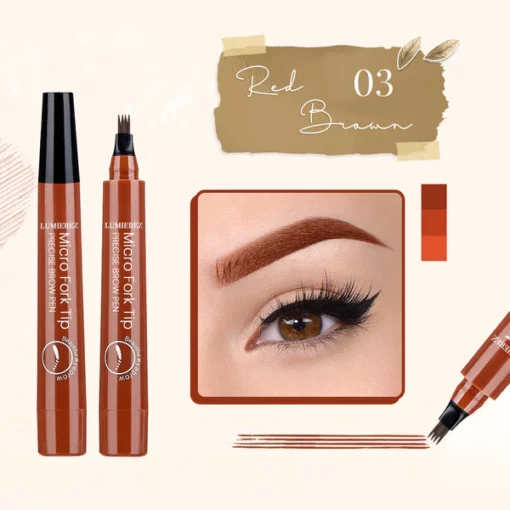 LUMIEREZ Micro Fork Tip Precise Brow Pen - Image 9