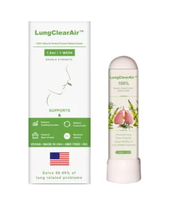 LungClearAir® Nasal Inhaler - Powerful Lung Support & Cleanse & Respiratory