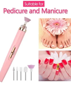 Manicure and pedicure polishing machine