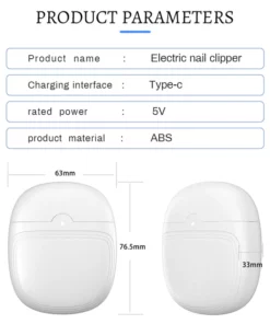 Nurbini™ Electric Nail Trimmer