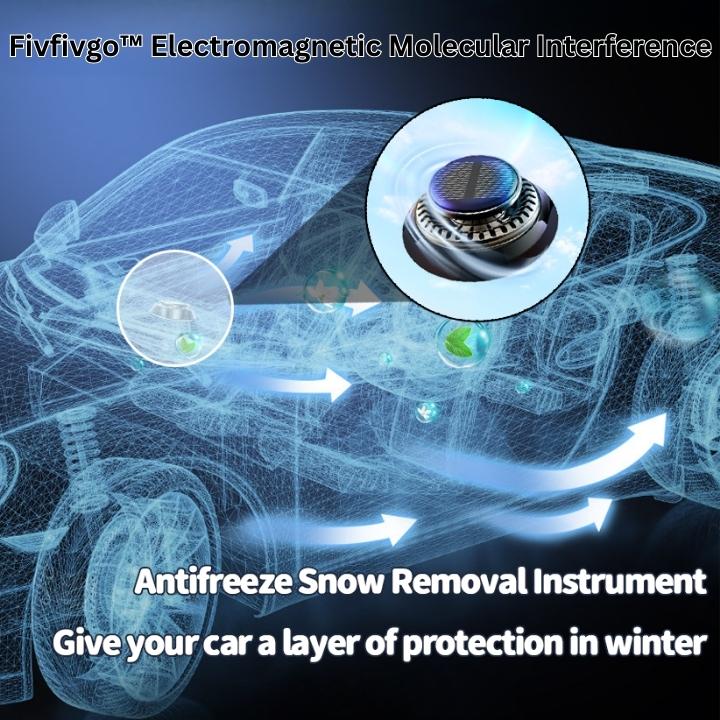 Elektromagnetische molekulare Interferenz Frostschutzmittel  Schneeräumungswerkzeug, Elektromagnetisches Antifrost, Frostschutzmittel  Schnee Entfernung