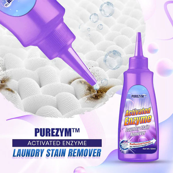 PureZym™ Portable Activated Enzyme Laundry Stain Remover