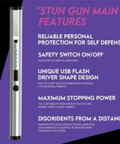 Seurico™ Personal Safety High Power Stun Pen -25M volts