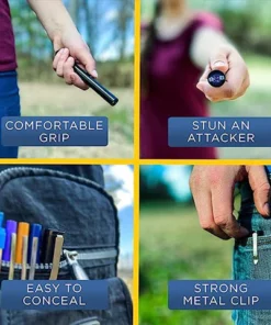 Seurico™ Personal Safety High Power Stun Pen -25M volts