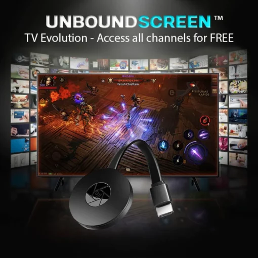 UnboundScreen™ TV-evolutie