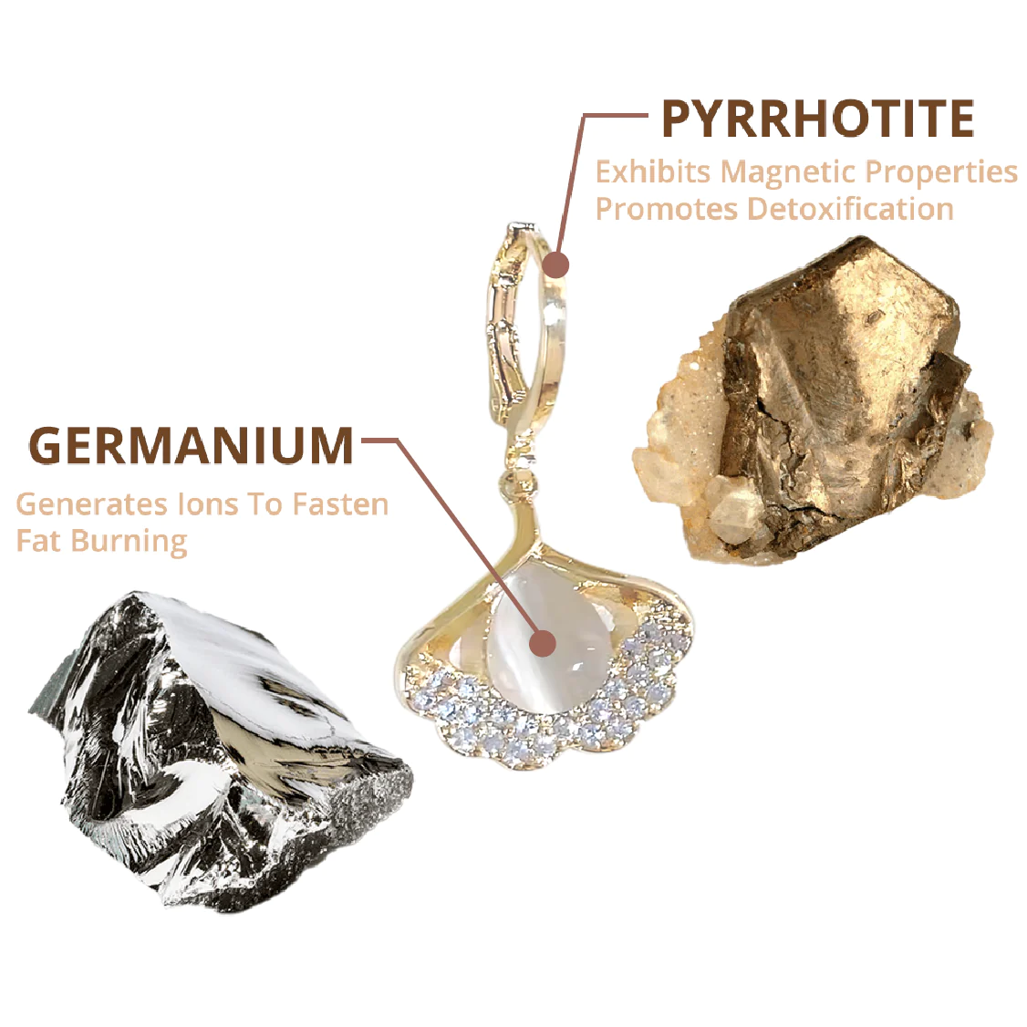 YELUXE™ MagneTherapy Germanium Detox Earrings
