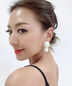 double pearls earrings *pre-order*