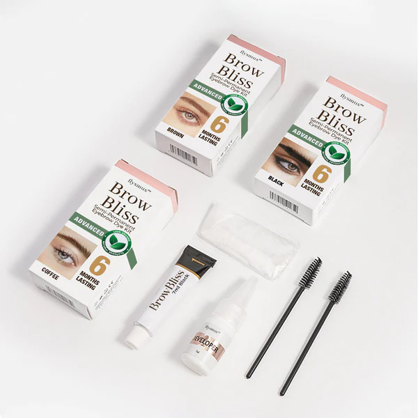 flysmus™ BrowBliss Semi-Permanent Eyebrow Tinting Kit - Image 5