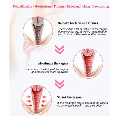 AAFQ™ Stoppino istantaneo per il prurito e disintossicante e riparatore dimagrante e rassodante e capsule naturali rosa e tenere PRO