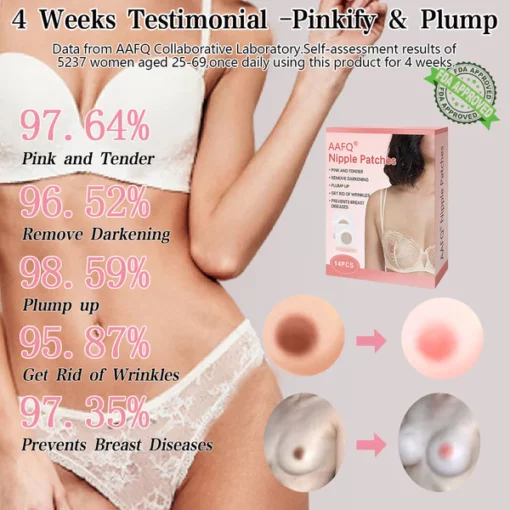 AAFQ® 𝐏𝐥𝐮𝐦𝐩 𝐮𝐩 & Tighten Skin & Soft & 𝐏𝐢𝐧𝐤𝐢𝐟𝐲 𝐍𝐢𝐩𝐩𝐥𝐞 Patches - Image 4