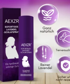 AEXZR ™ Sofortiges Lavendel-Schlafspray