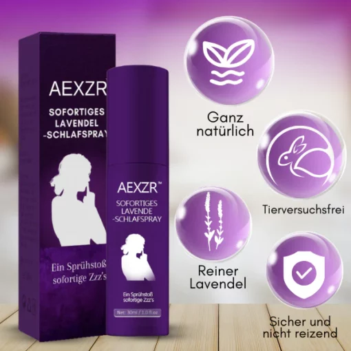 AEXZR™ Sofortiges లావెండెల్-Schlafspray